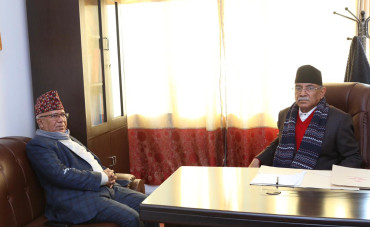 प्रधानमन्त्री प्रचण्ड र नेपालबीचको भेट सकियो, के विषयमा भयो कुराकानी ? 